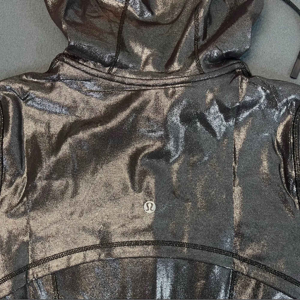 Metallic Hooded Jacket - Picture 2 of 5